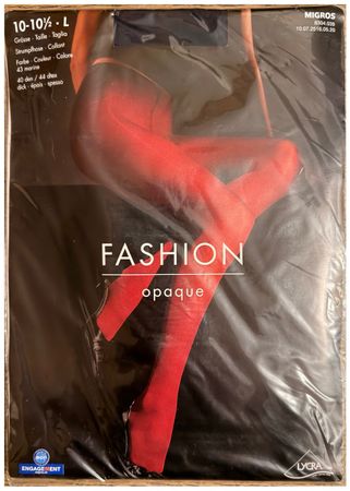 Fashion opaque Strumpfhose - Grösse L - Farbe 43 Marine