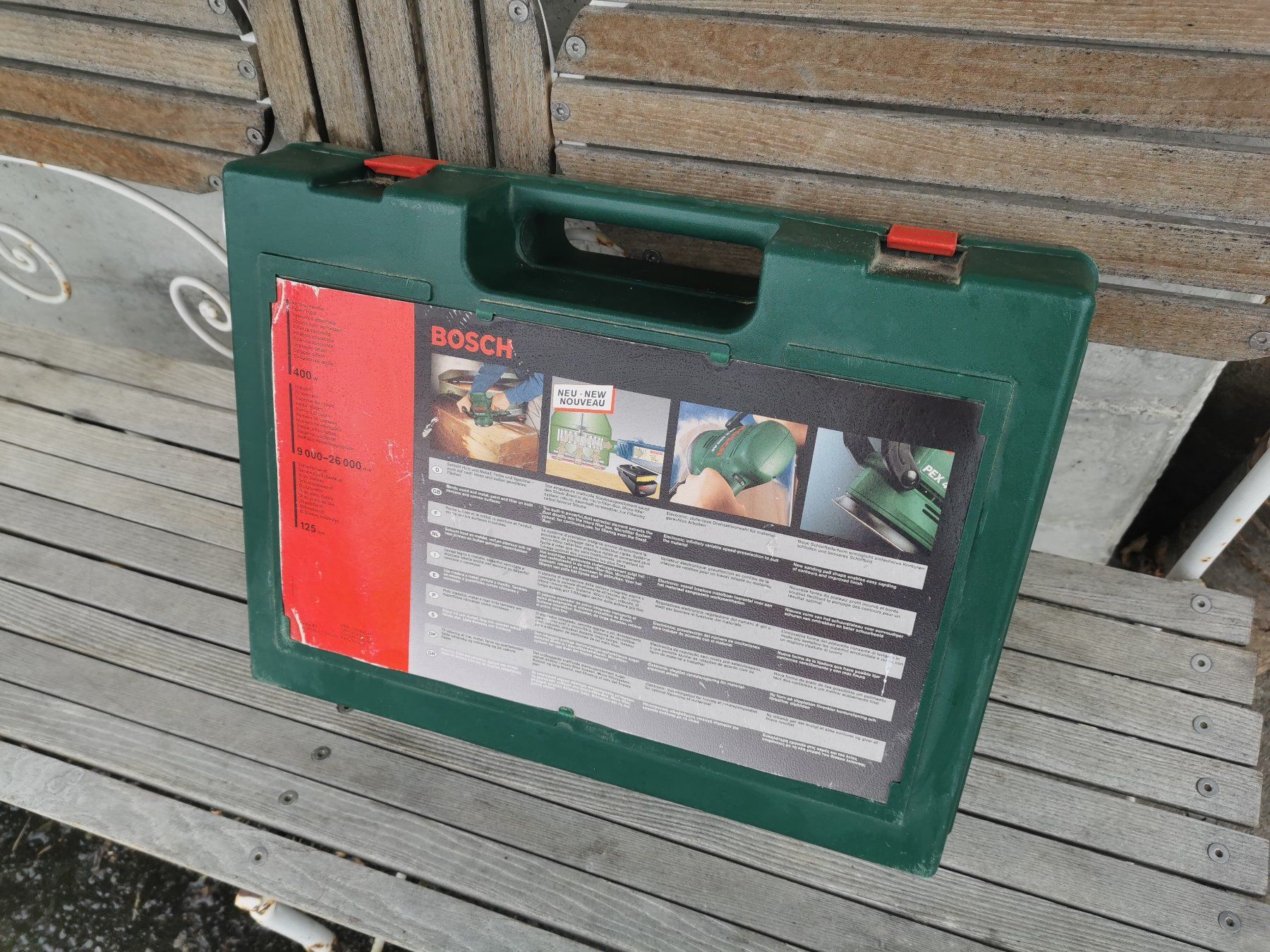 Bosch Valigie: Koffer für Bosch PEX 400 – Usato da Bronschhofen venduto da Dorantes26 1