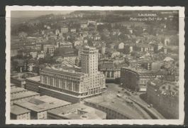 Carte P de 1951 ( Lausanne / Métropole Bel-Air )