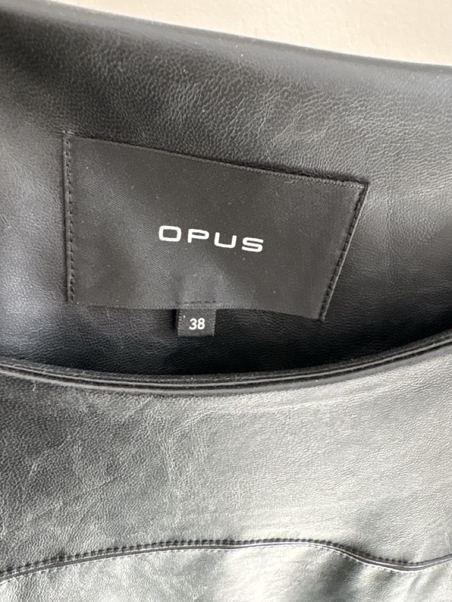 Opus Vestiti: Kurzes Lederlook Kleid Opus, 38 – Usato da Azmoos venduto da alix001 2