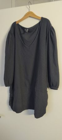 Damen Tunikakleid Longbluse Schwarz Gr. 48/50 RAINBOW