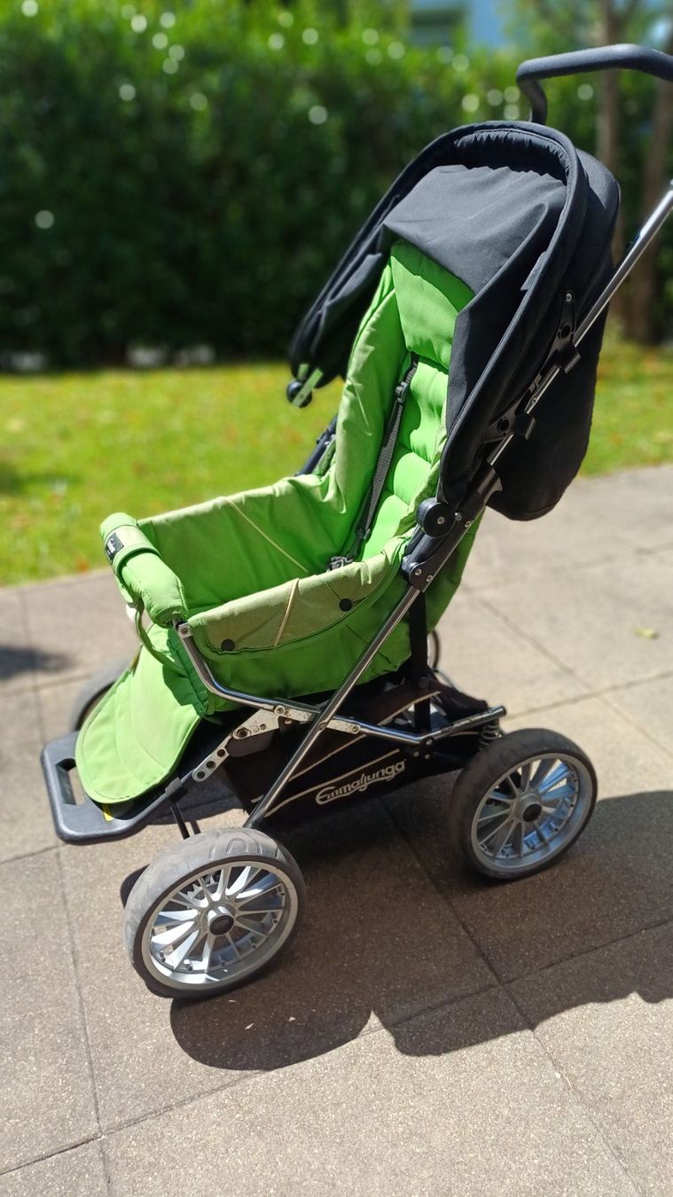 Emmaljunga Carrozzine: Robuster Buggy, Marke Emma Ljunga – Usato da Frauenfeld venduto da Costanza01