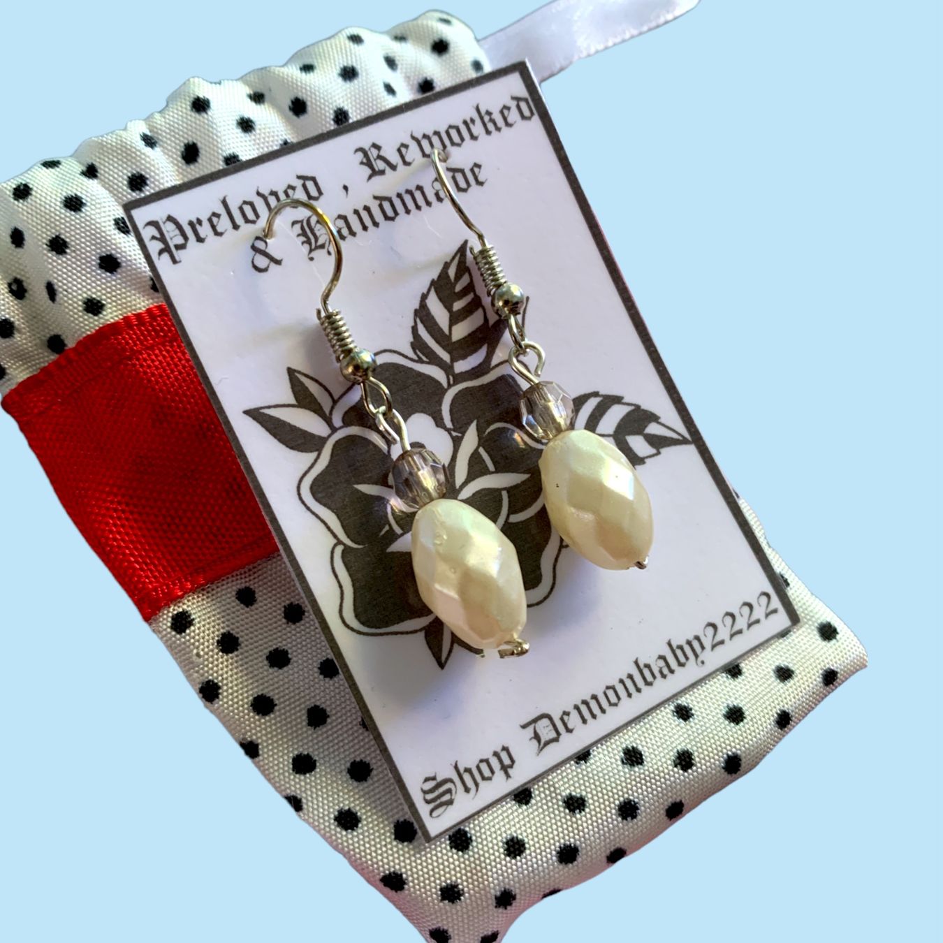 Orecchini pendenti & Orecchini a lobo: “Darcy” earrings – Nuovo (secondo la descrizione) da Basel venduto da demonbaby2222 3