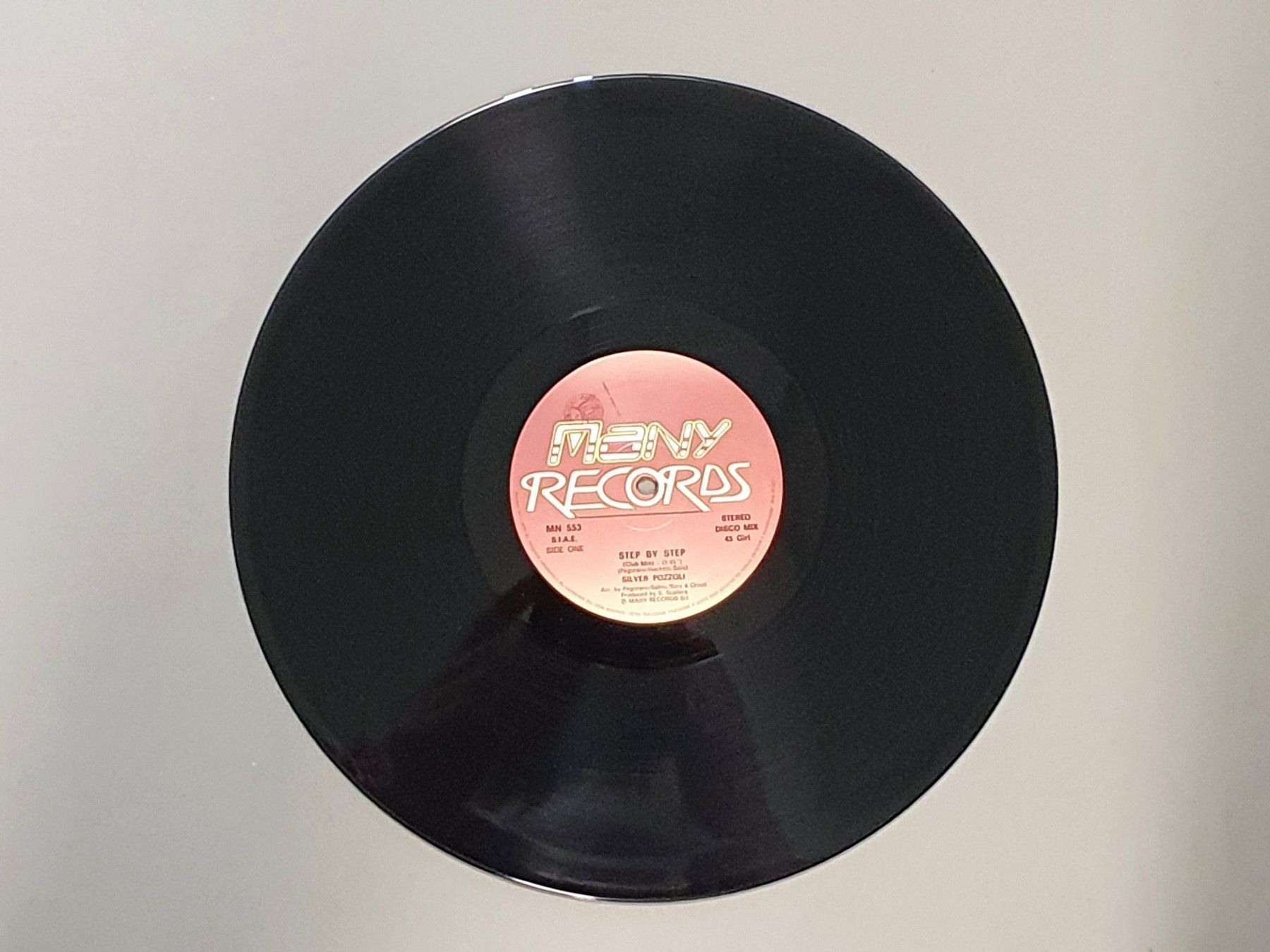 Schallplatten: Silver Pozzoli - Step By Step (Maxi Single) Extended Version – Gebraucht aus Aegerten von taxidermo 2