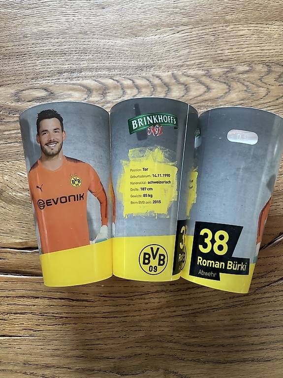 Contenitori & Simili: BVB Borussia Dortmund Stadionbecher Bürki – Usato da Tägerwilen venduto da Oranje-1