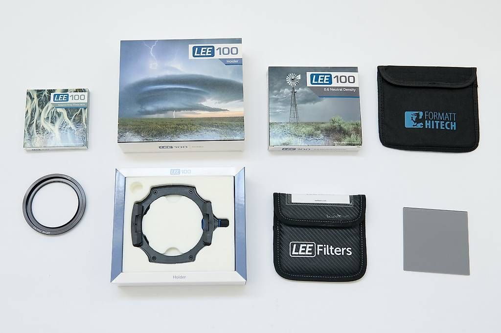 Filtri: LEE Filter 100 Holder mit 0.6 Graufilter & Adapter Ring – Usato da Zürich venduto da lozzaphoto