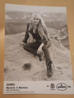 Doro Pesch - handsigniert A5 Promofoto