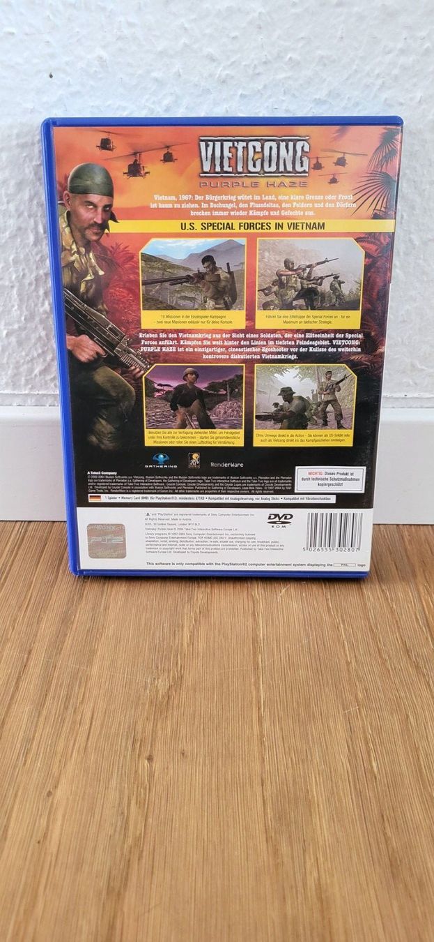 Sony Spiele: PS 2 - Vietkong Purple Haze – Gebraucht aus Münsingen von DigitaleSpielecke 1