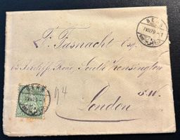 Schweizer Briefmarke Umschlag leer
