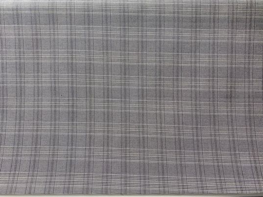 Tessuti: Tissu coton tissé prince-de-galles gris – Nuovo e nell'imballaggio originale da Préverenges venduto da mam_629h