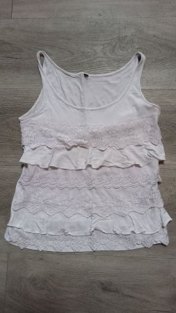Spitzen Top  M