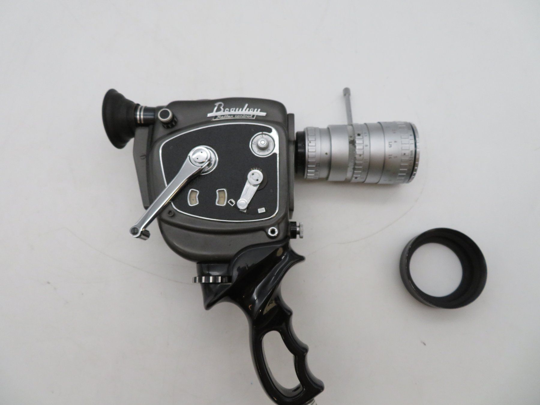 Beaulieu Videocamere: Beaulieu Reflex Control MR8 Filmkamera – Usato da Reinach BL venduto da WBZ-Flohmarkt 2