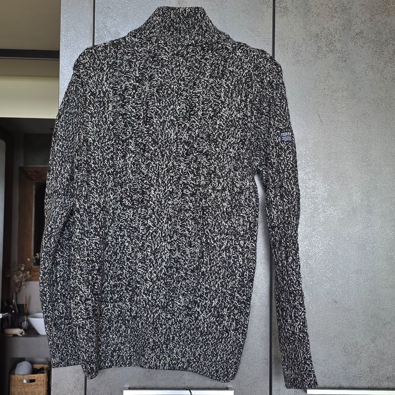 Superdry Pullover & Sweatshirts: 🐸 SUPERDRY STRICK TROYER M STRICKPULLOVER MÉLANGE – Gebraucht aus Môtier (Vully) von Frogs 5
