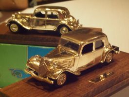 Citroen Traction Avant doré - Gold - Eligor
