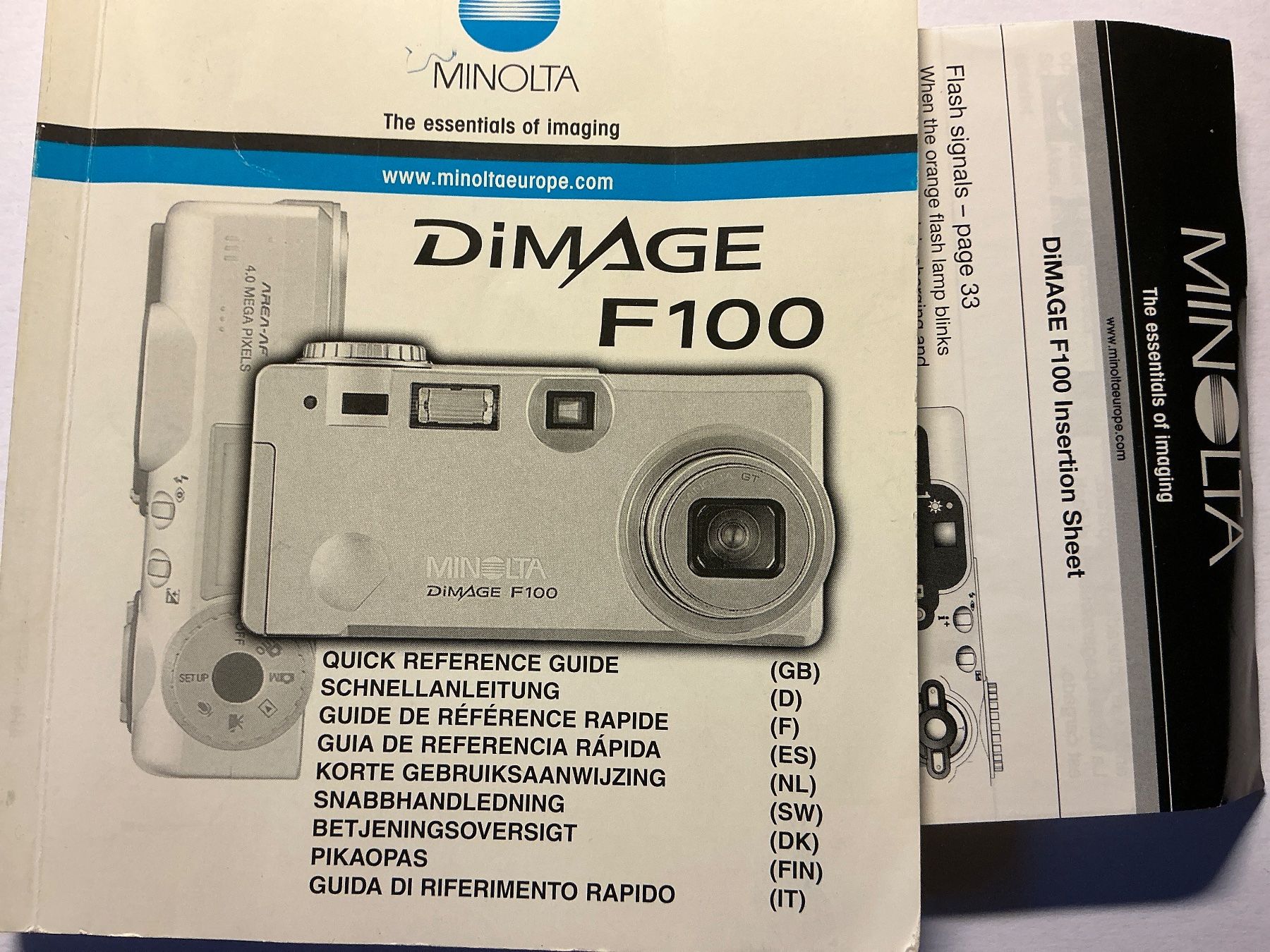 Minolta Kamera: Minolta Dimage F100 – Gebraucht aus Maur von 20hcodracir11 4
