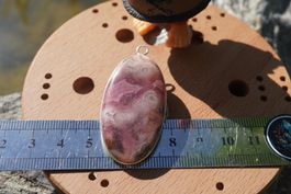 Rhodochrosit   Anhänger Wow–Edelsteinstube Rausverkauf