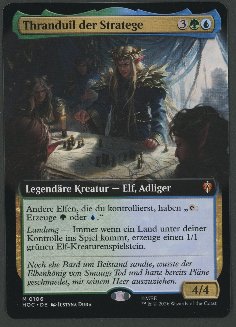 Magic The Gathering Carte collezionabili: Thranduil der Stratege Mythic MTG Hobbit DE ab 1.- – Usato da Rupperswil venduto da gengarbasar