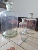 Antike Apothekerflaschen
