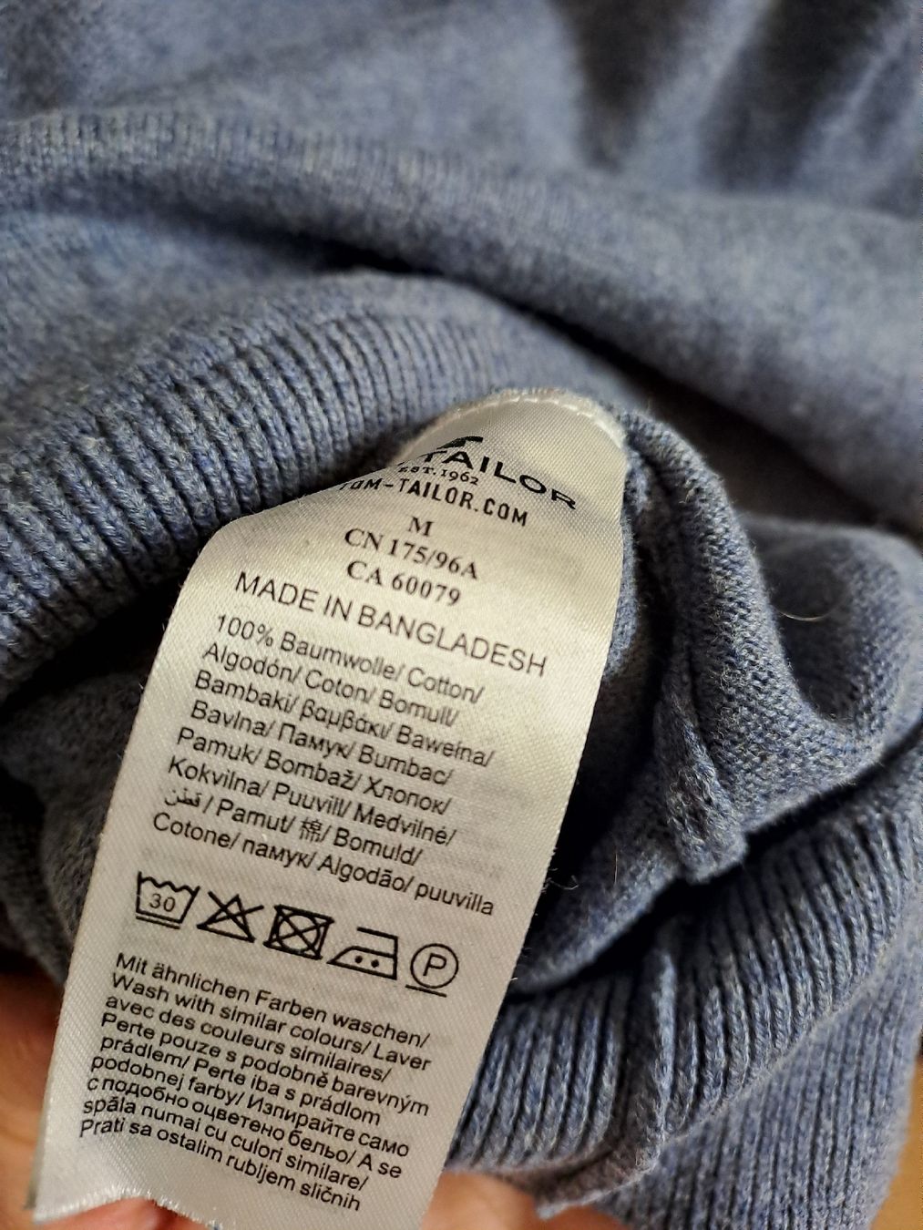 Tom Tailor T-shirts: Tom Tailor Langarmshirt Gr. M – Neuf (Voir description) à Oberhasli par Lea98 2
