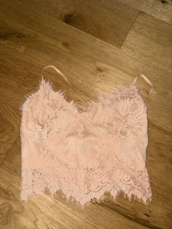 Bustier Rosa Spitze Grösse XS neuwertig