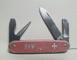 Sackmesser Taschenmesser Couteau Victorinox Red Old Cros