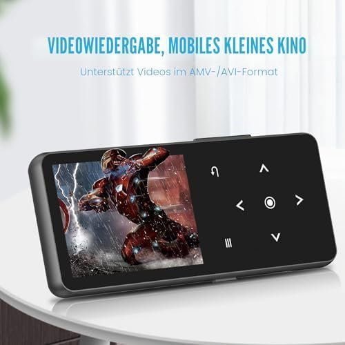 Lettore multimediale portatile: MP3-Player 32 GB Bluetooth 5.0 verlustfreier Musik-Player – Nuovo e nell'imballaggio originale da Hundwil venduto da pak_7zvn 7