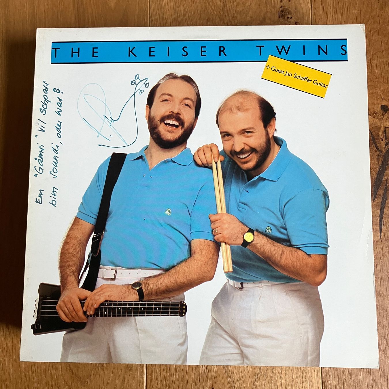 Dischi in vinile: The Keiser Twins, Jan Schaffer - Same   Signiert – Usato da Altdorf UR venduto da Metallic0
