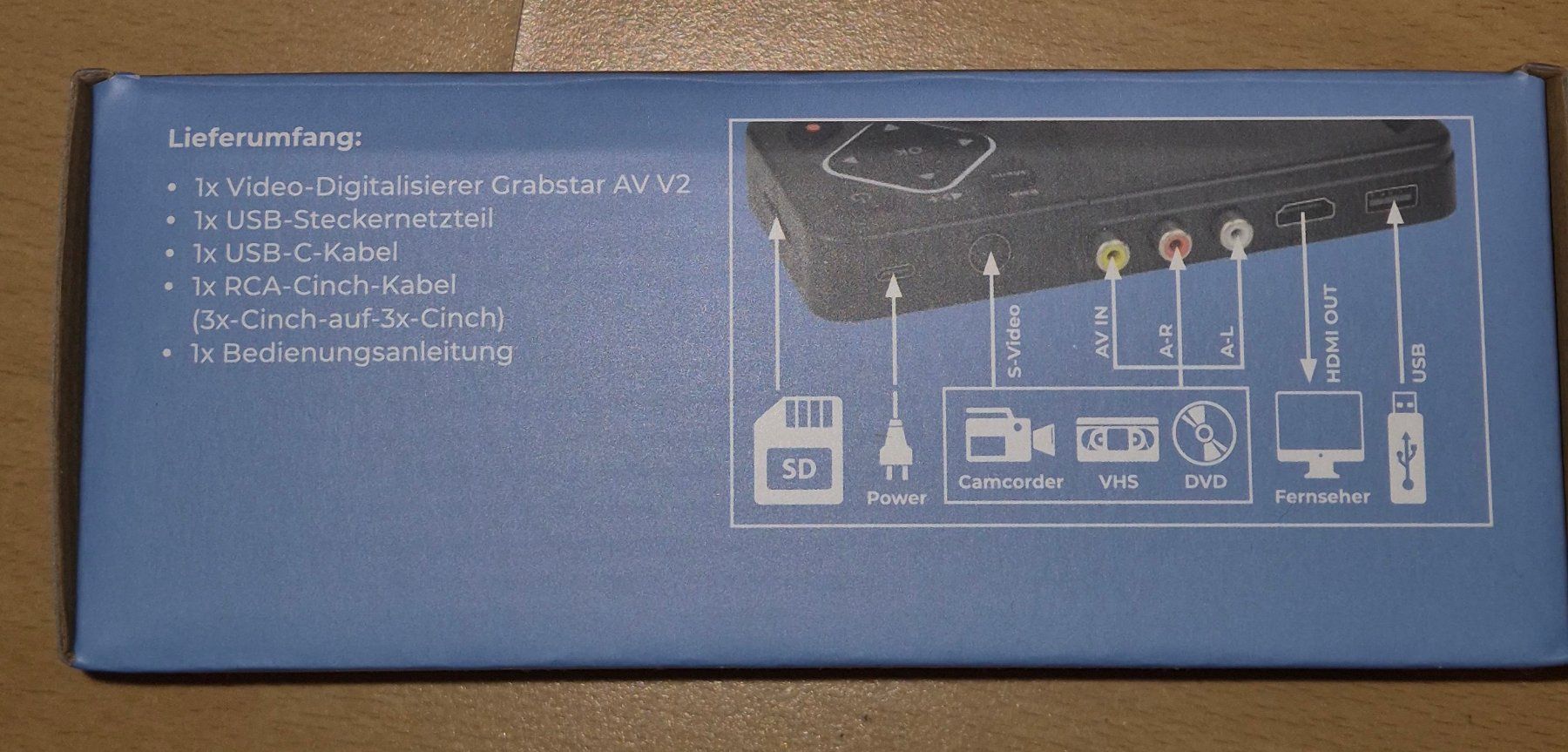 Konverter: Digitalwandler Vi8 oder Videokassetten – Gebraucht aus Samstagern von Mkniri 4