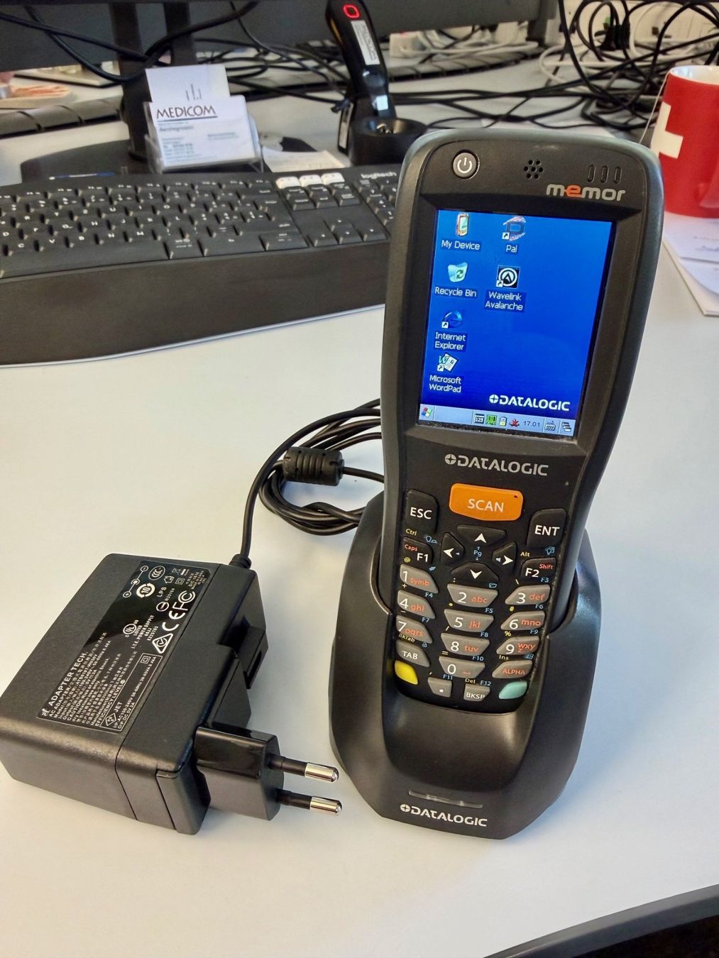 Scanner: Datalogic Memor X3 / Barcode Scanner – Gebraucht aus Einigen von Medicom-Pharma