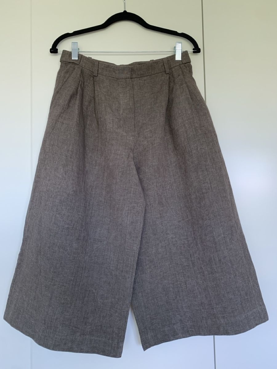 Massimo Dutti Pantaloni: Massimo Dutti Bermudas Leinen, neu – Nuovo (secondo la descrizione) da Zürich venduto da monjoie 2