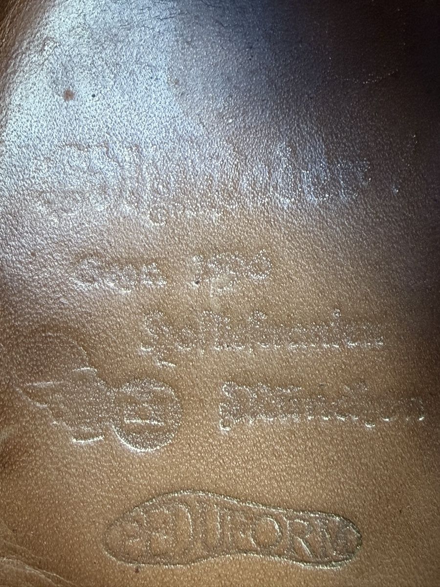 Scarpe da uomo: Ed Meier Herren Budapester, braun Grösse 8.5 D Leder Brogues – Usato da Oberwil b. Zug venduto da hallihallo12 6