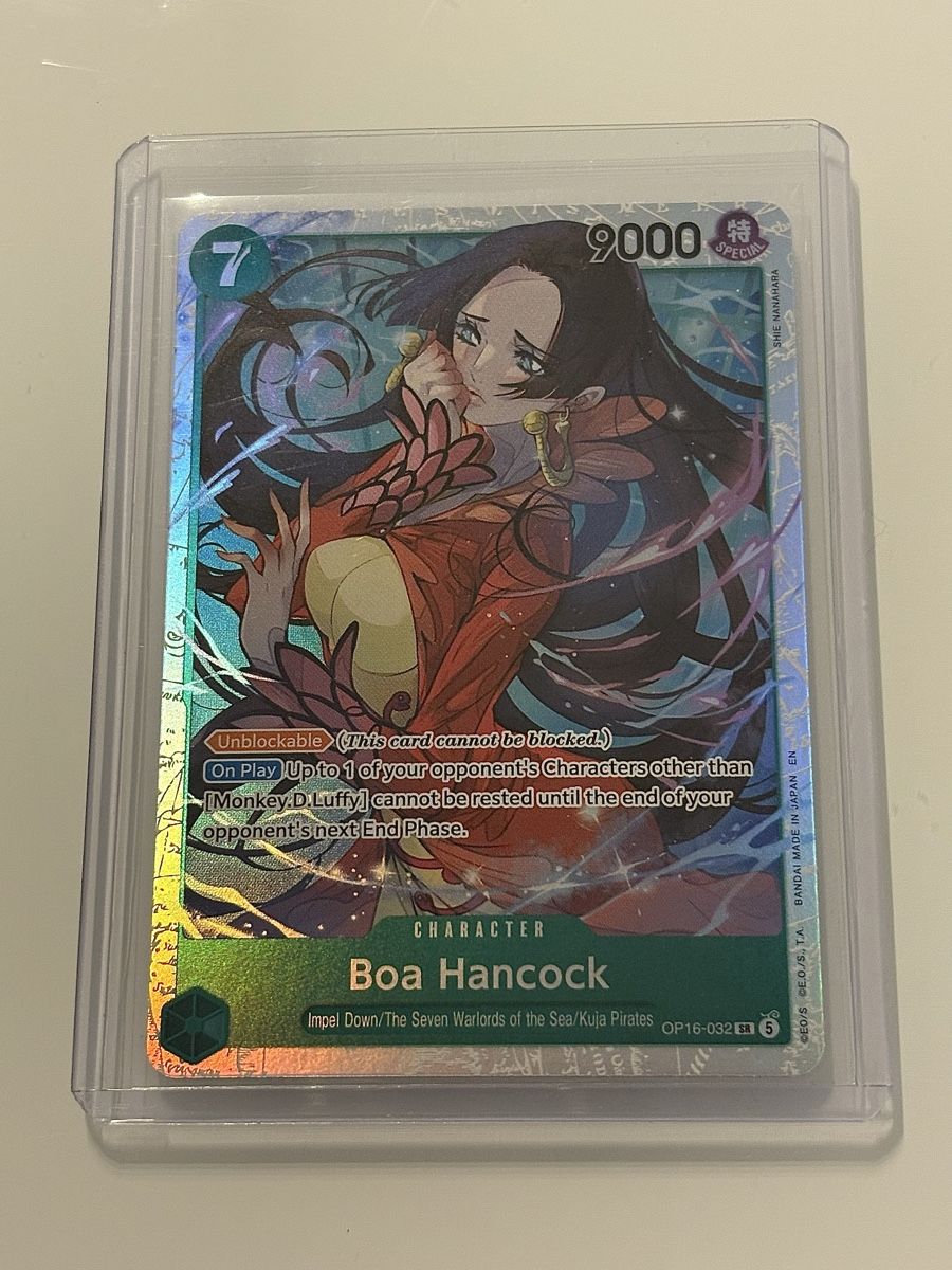 Bandai Sammelbilder & Trading cards: One Piece TCG - Boa Hancock OP16-032 – Neu (gemäss Beschreibung) aus Pieterlen von Mira_o7
