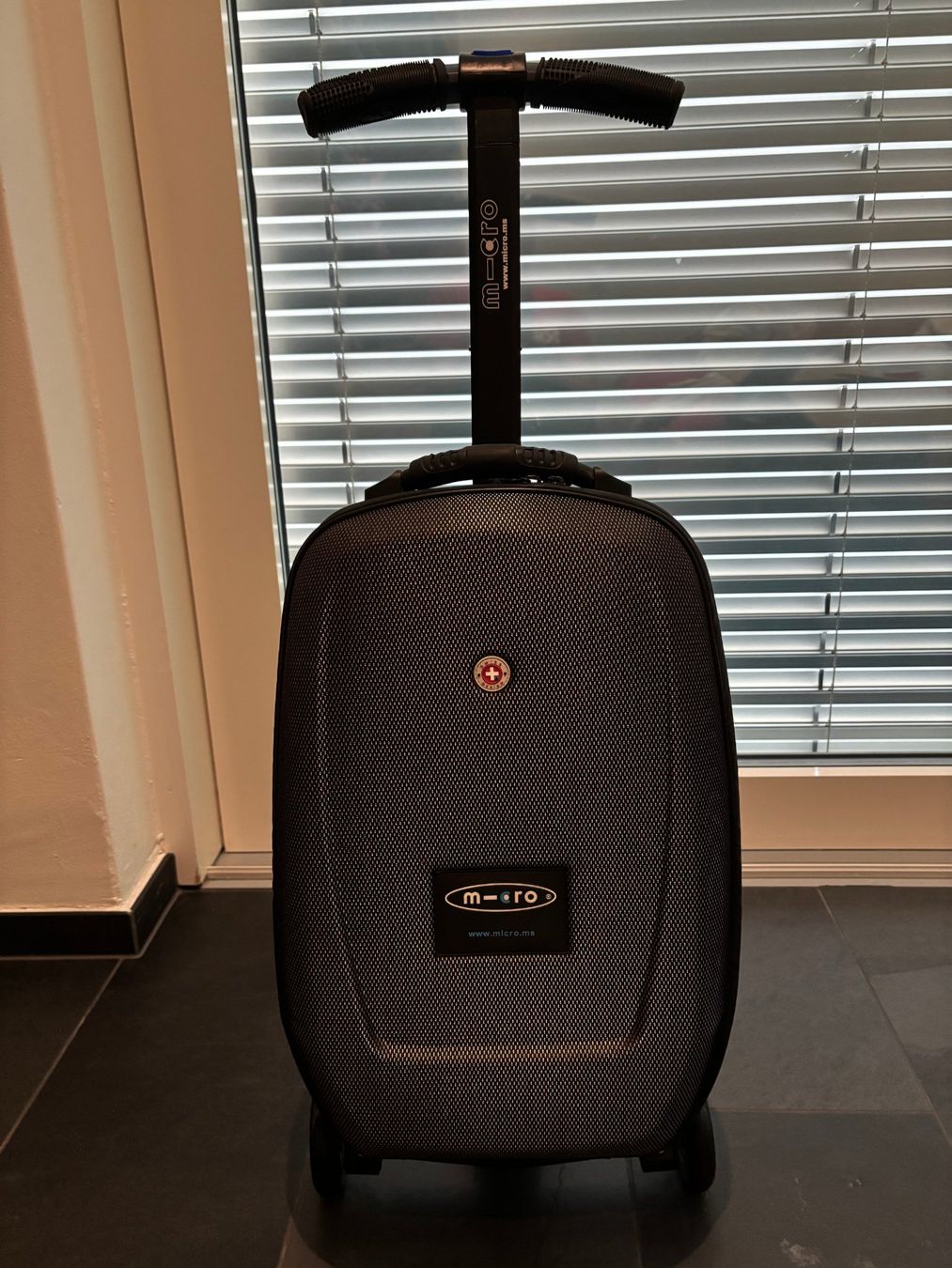 Kickboard: Rollkoffer und Kickboard (micro luggage II) – Gebraucht aus Lengnau AG von Maregg2017 1