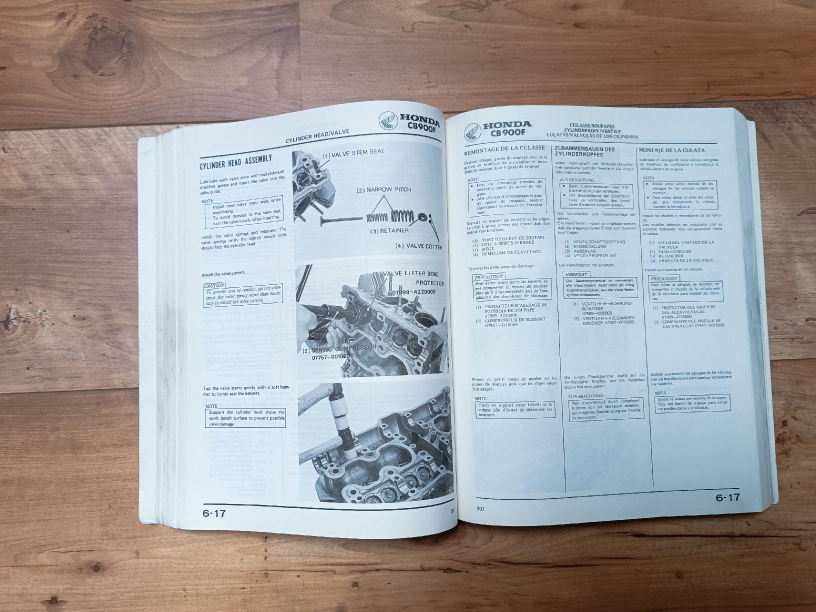 Libri: Honda Werkstatthandbuch – Usato da Langnau b. Reiden venduto da hondavtr1000 1