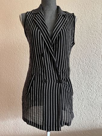 Weste Gestreiften Jacke Leichte Jacke 158/164
