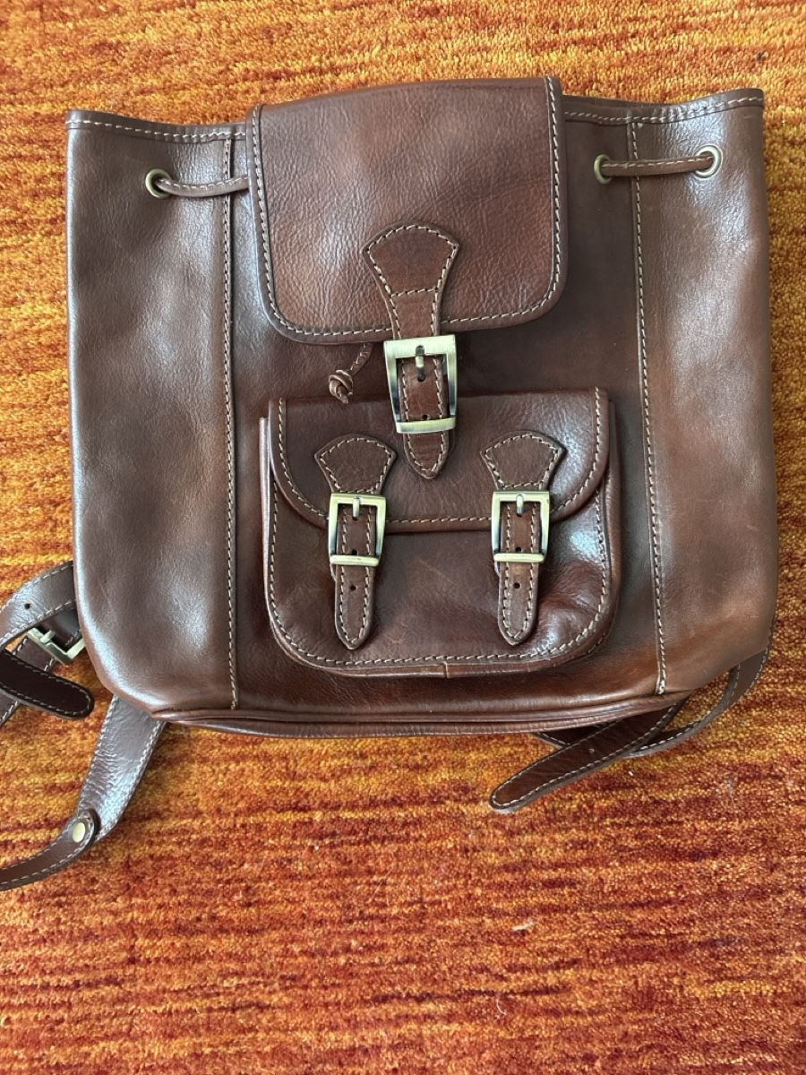 Rucksäcke: Wunderschöner echtleder Rucksack – Neu (gemäss Beschreibung) aus Schwerzenbach von Ycas74