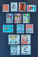 3-15-3 Timbres Helvetia oblitérés.  Année 1993.