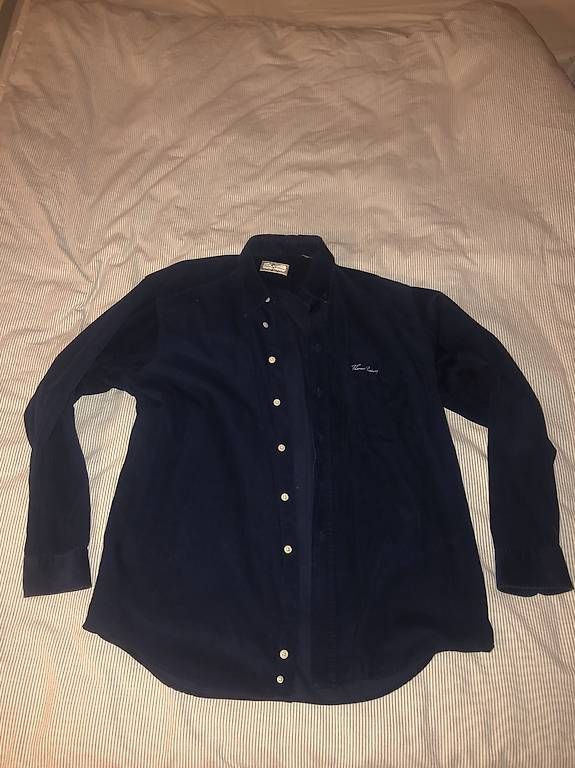 Camicie: Thomas Burberry Hemd dunkelblau – Usato da Wegenstetten venduto da secondhand.jpg