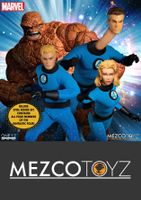 Mezco One:12 Collective Fantastic Four Deluxe Boxed Set NEU