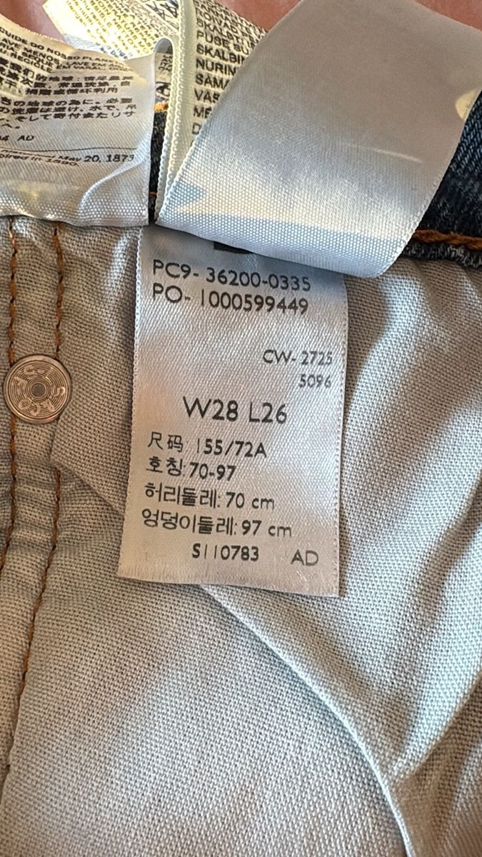 Levi's Jeans: Levi’s 501 crop – Gebraucht aus Montreux von princessleia 3