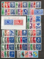 postfrische Pro Juventue 1932 - 1963 **