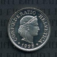 CHF___0.10 1995 stgl * nigelnagelneu! 10 Rappen