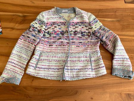 Riani Tweed Multicolor Blazer Jacke wie NEU Gr 38