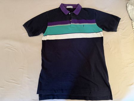 Polo Yves Saint Laurent rayé taille L vintage