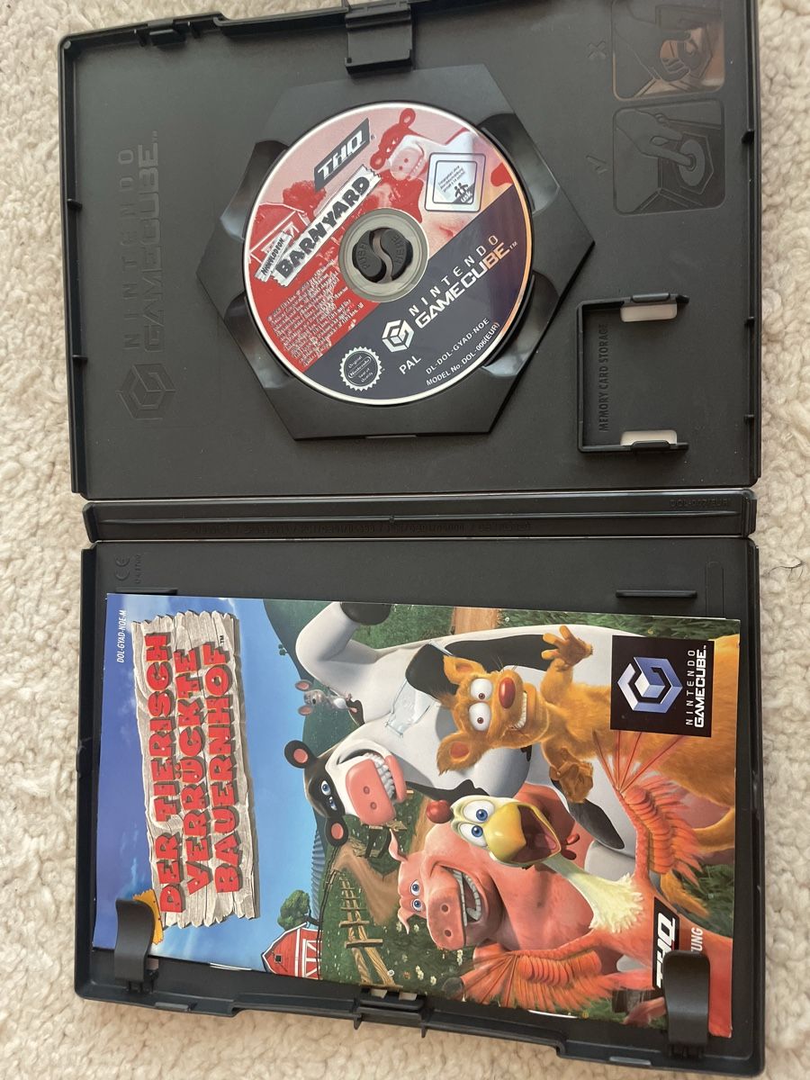 Giochi: Jeu Gamecube: Der Tierisch Verrückte Bauernhof - Nickel – Usato da Corin-de-la-Crête venduto da Iggyjones 1