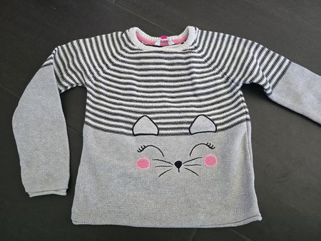 Mädchen Pullover, Gr. 110-116