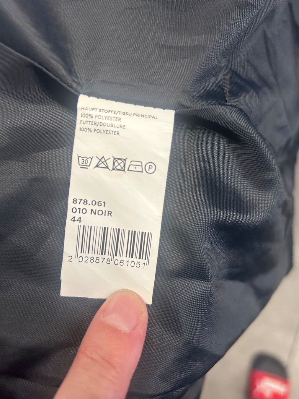 Manor Vestes: Parka Manor noir – D'occasion à Val-d'Illiez par Dombou 3