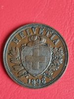 2 RAPOEN SCHWEIZ - JAHR 1898 - SELTEN