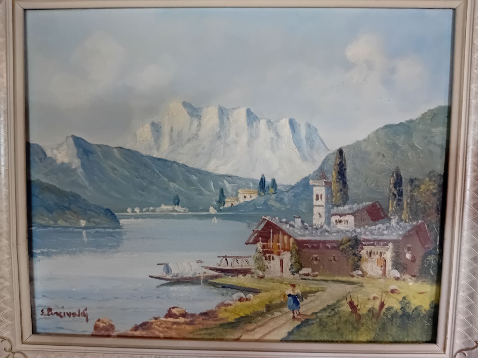 Gemälde: Dipinto Olio su tela Ettore Percivaldi – Gebraucht aus Biasca von Old_6blh 1
