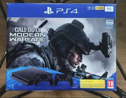 PS4 Slim 1TB Konsole mit 2 Controllern